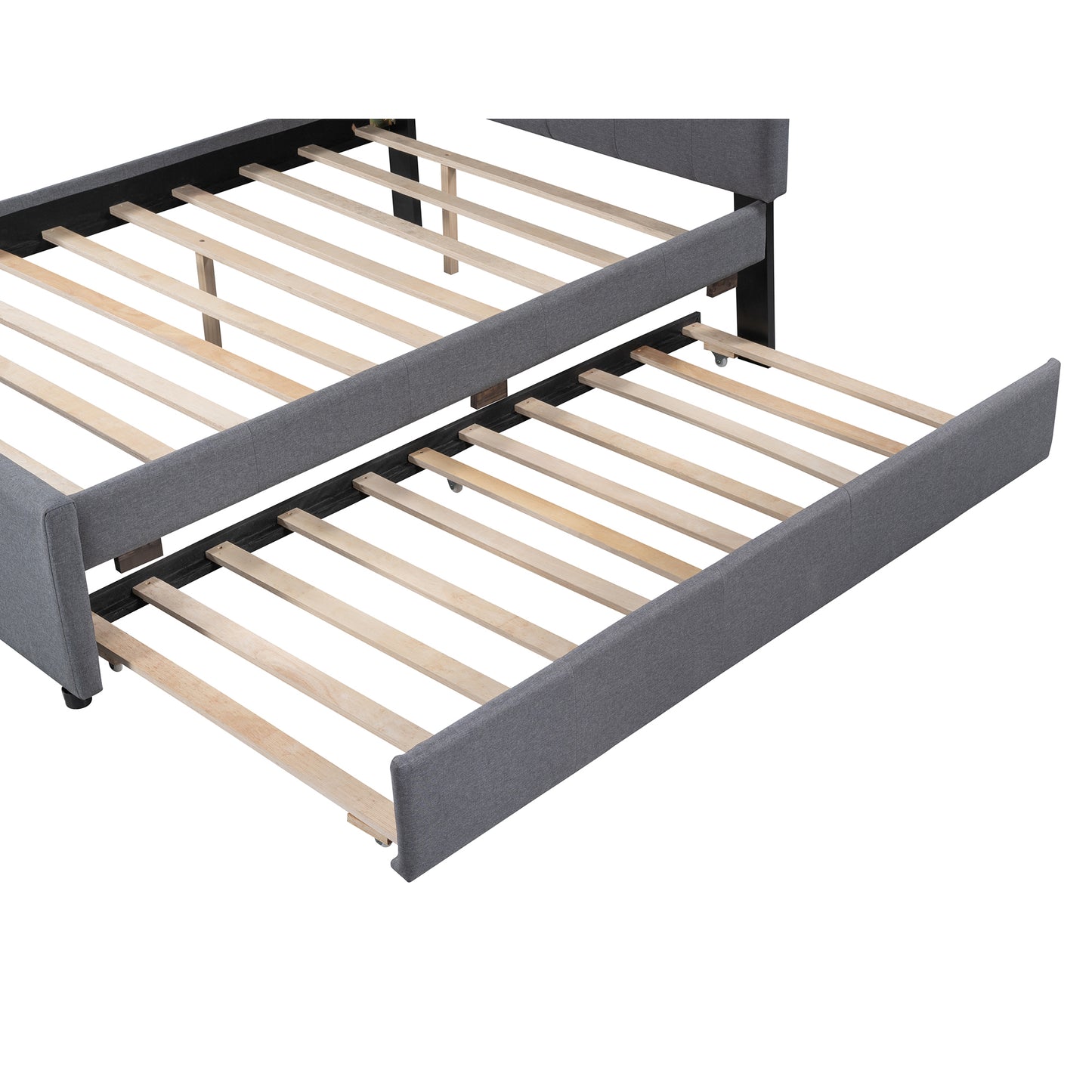 Ulpholstery Bed (Trundle and Rails)