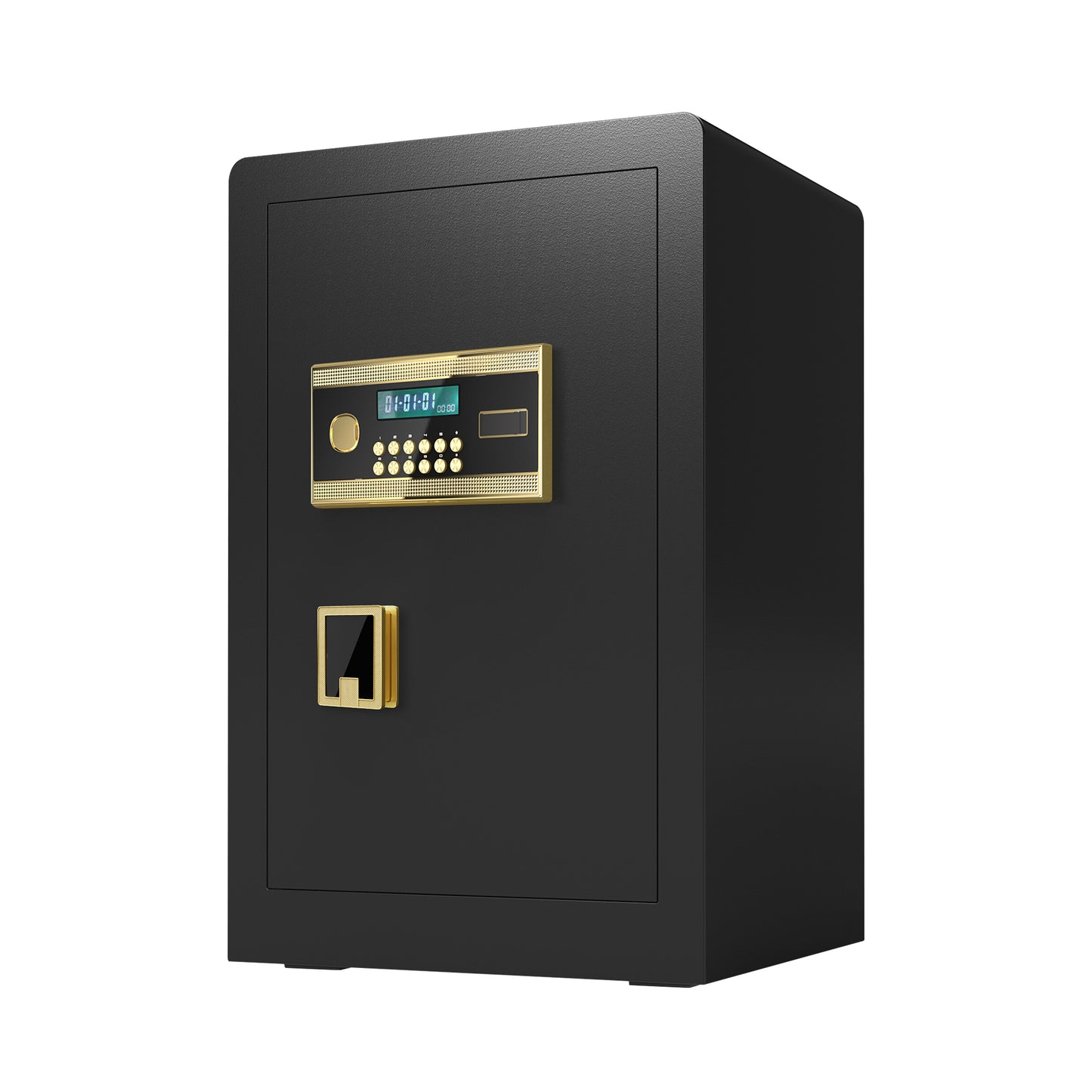 Large Electronic Digital Security Safe with Hidden Code Function,3.0 Cubic Feet Safe Box with Private Inner Cabinet and Fireproof and Waterproof Bag for Home,Office and Hotel(Black)