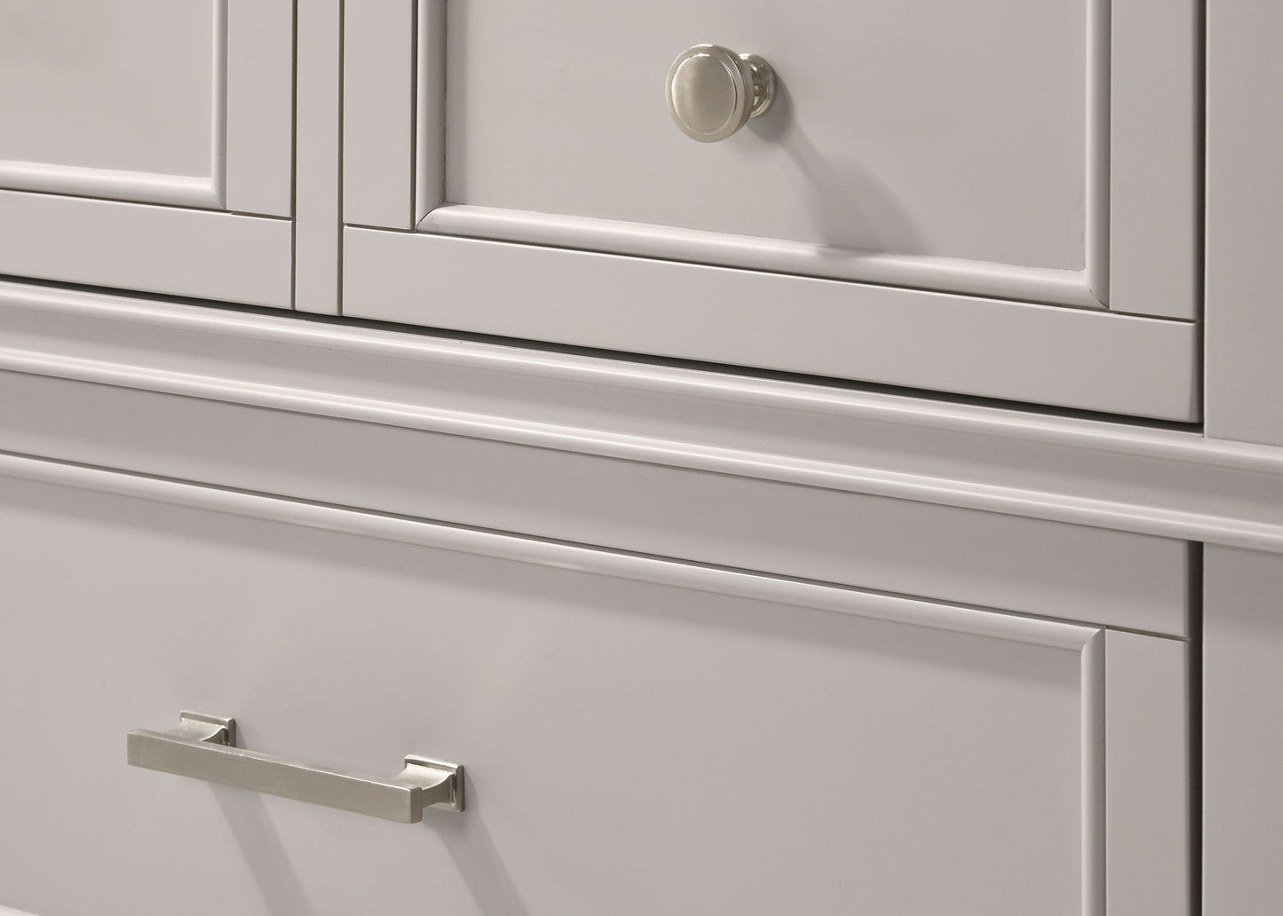 Gray 6 Drawer Dresser