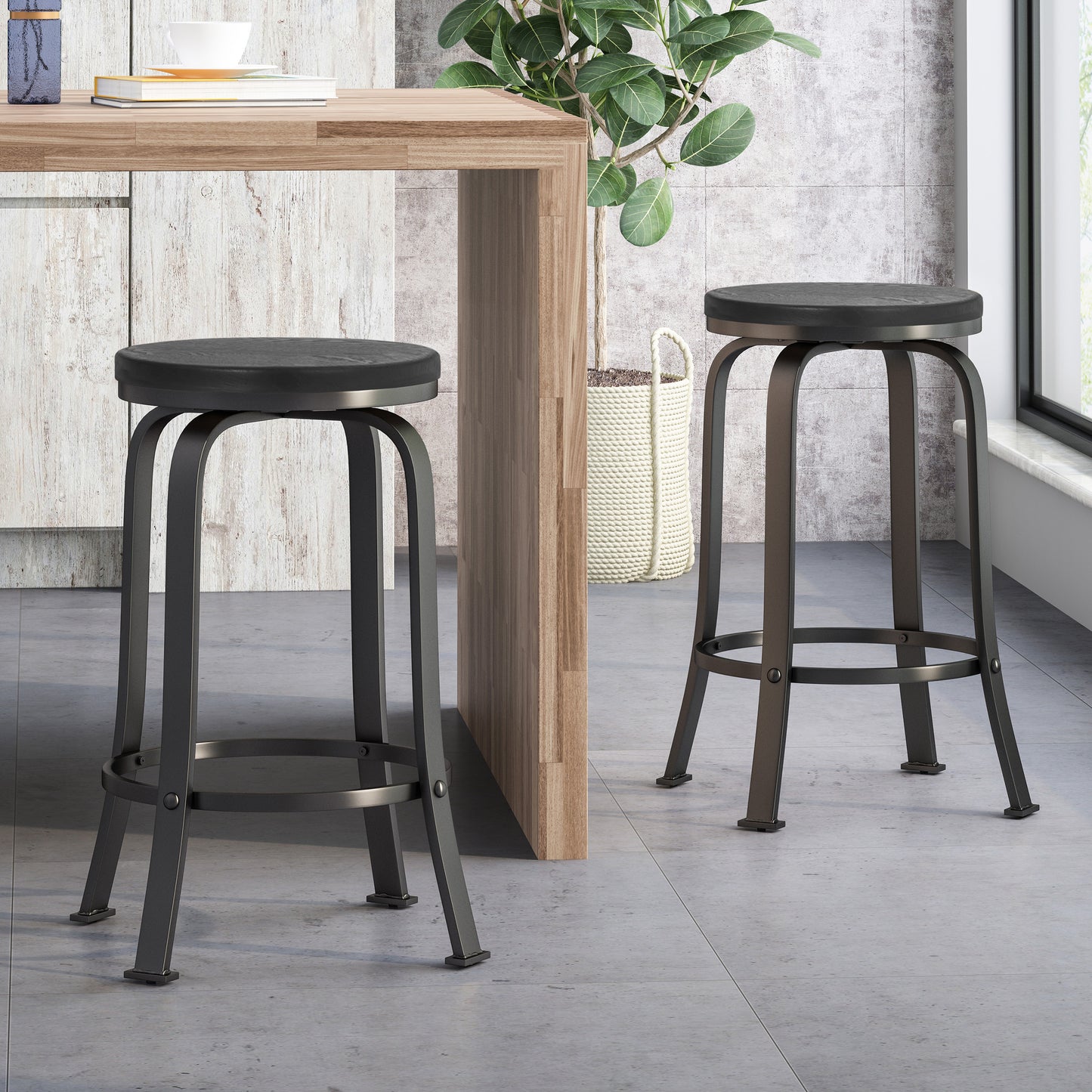 COUNTER STOOL    2pcs/set