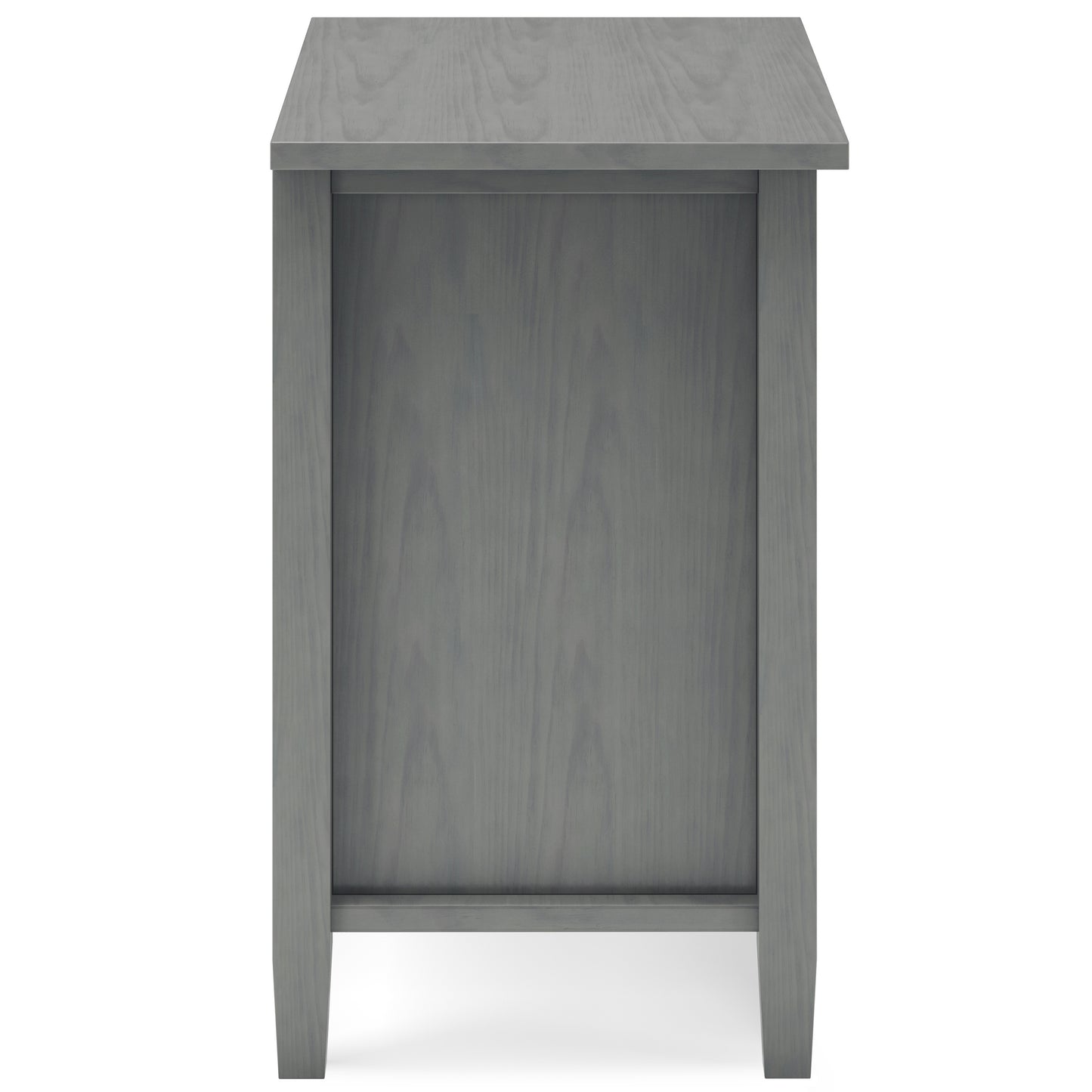 Warm Shaker - Bedside Table - Fog Grey