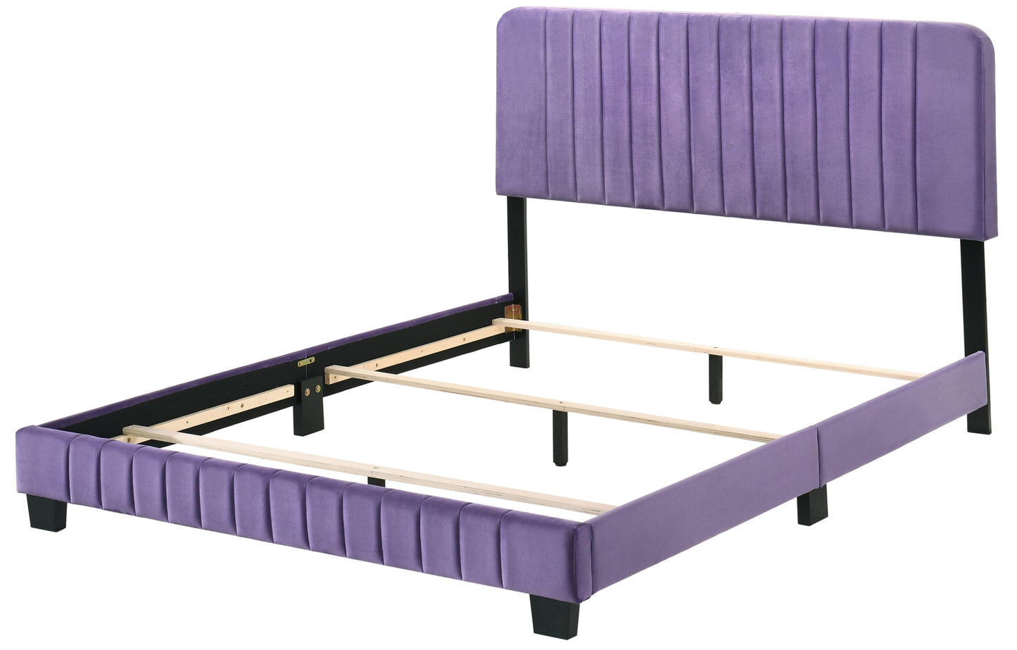Contemporary Purple Full Size Bed