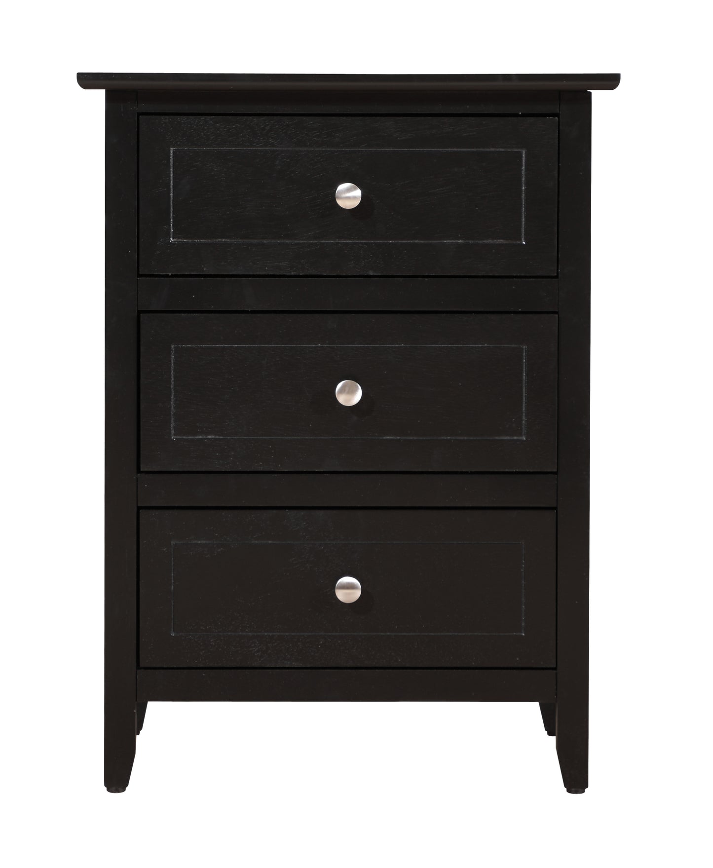 Stylish Transitional Black Nightstand