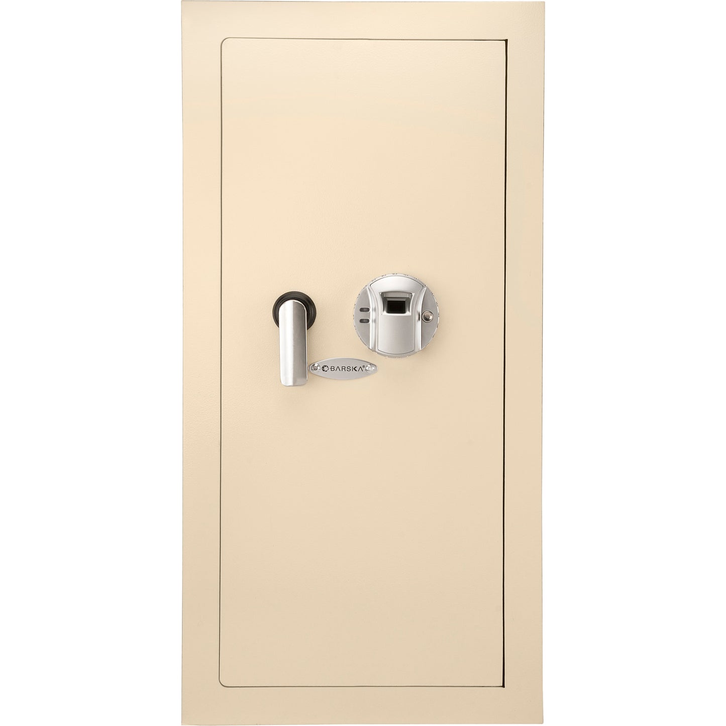 0.82 CUBIC FT BEIGE  BIOMETRIC WALL SAFE