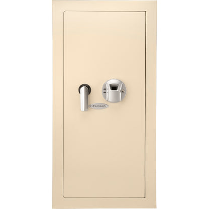 0.82 CUBIC FT BEIGE  BIOMETRIC WALL SAFE