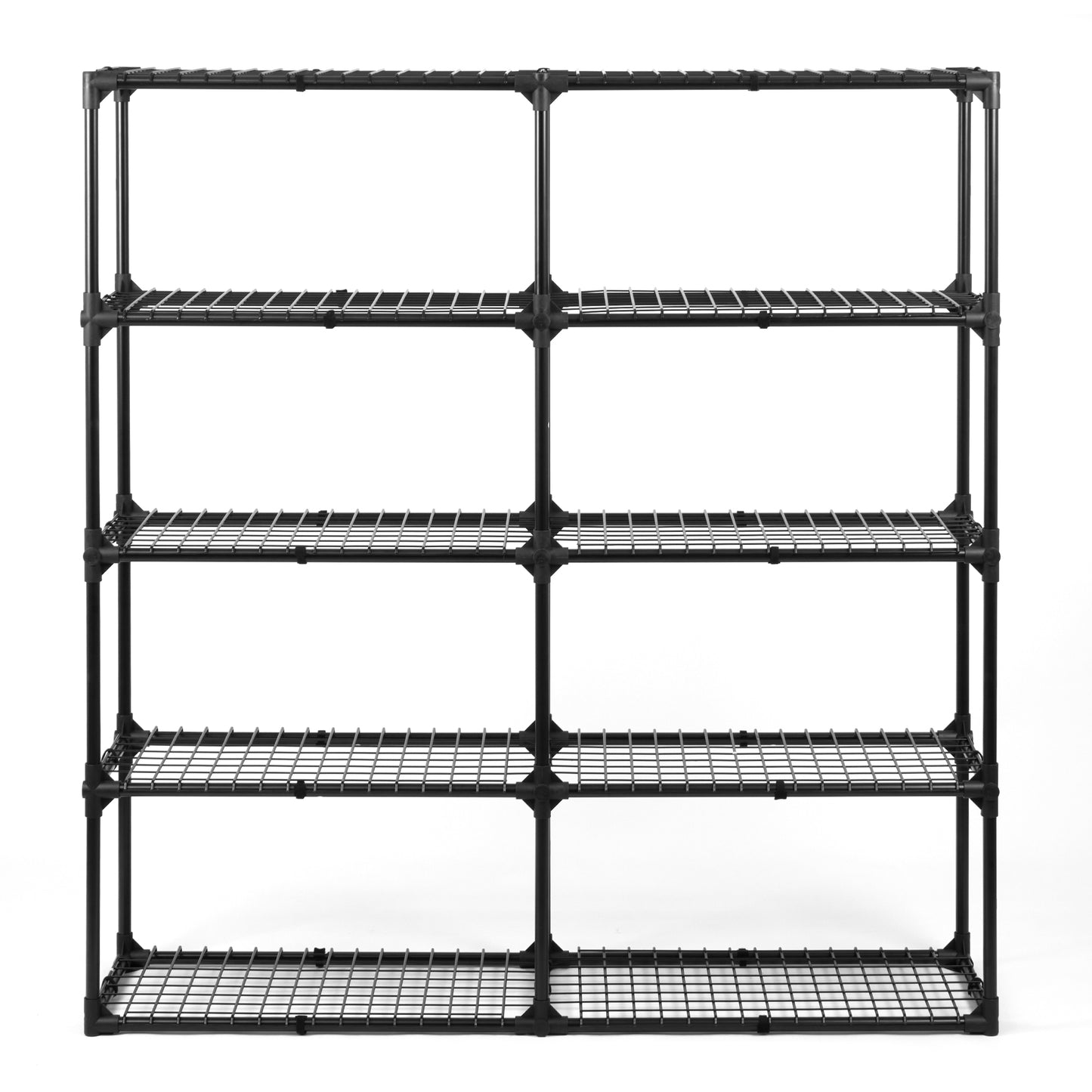 5-SHELF WIRE RACK WITH COVER (2PACK)