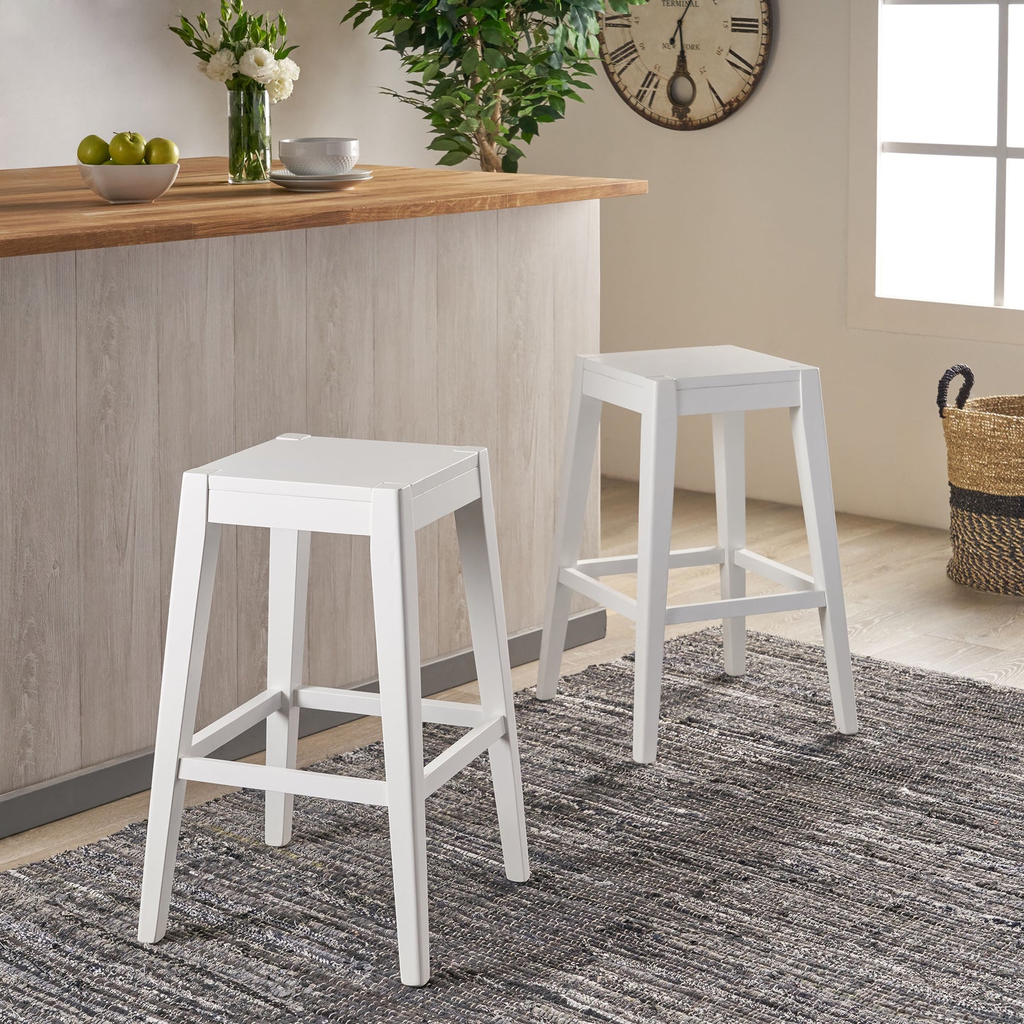 COUNTER STOOL( SET OF 2 )