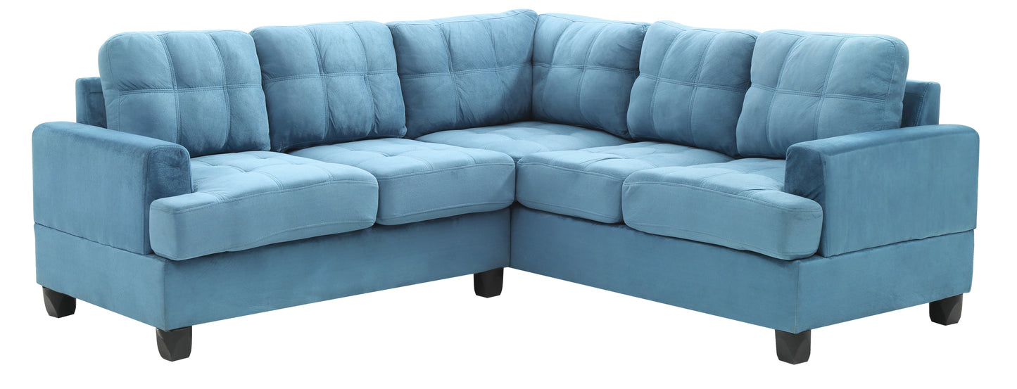 Glory Furniture Sandridge G518B-SC Sectional , AQUA