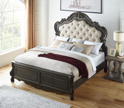 Rhapsody - King Bed - Dark Brown