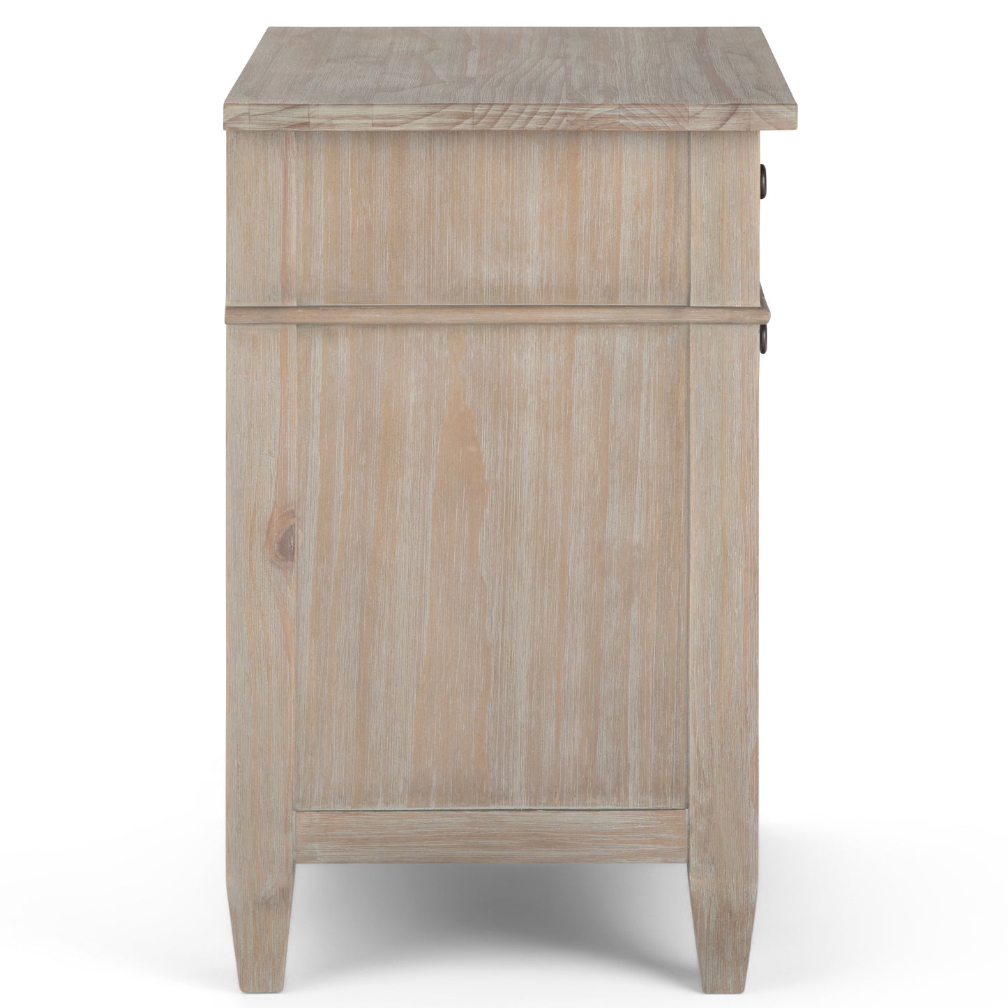 Carlton - Bedside Table - Distressed Grey
