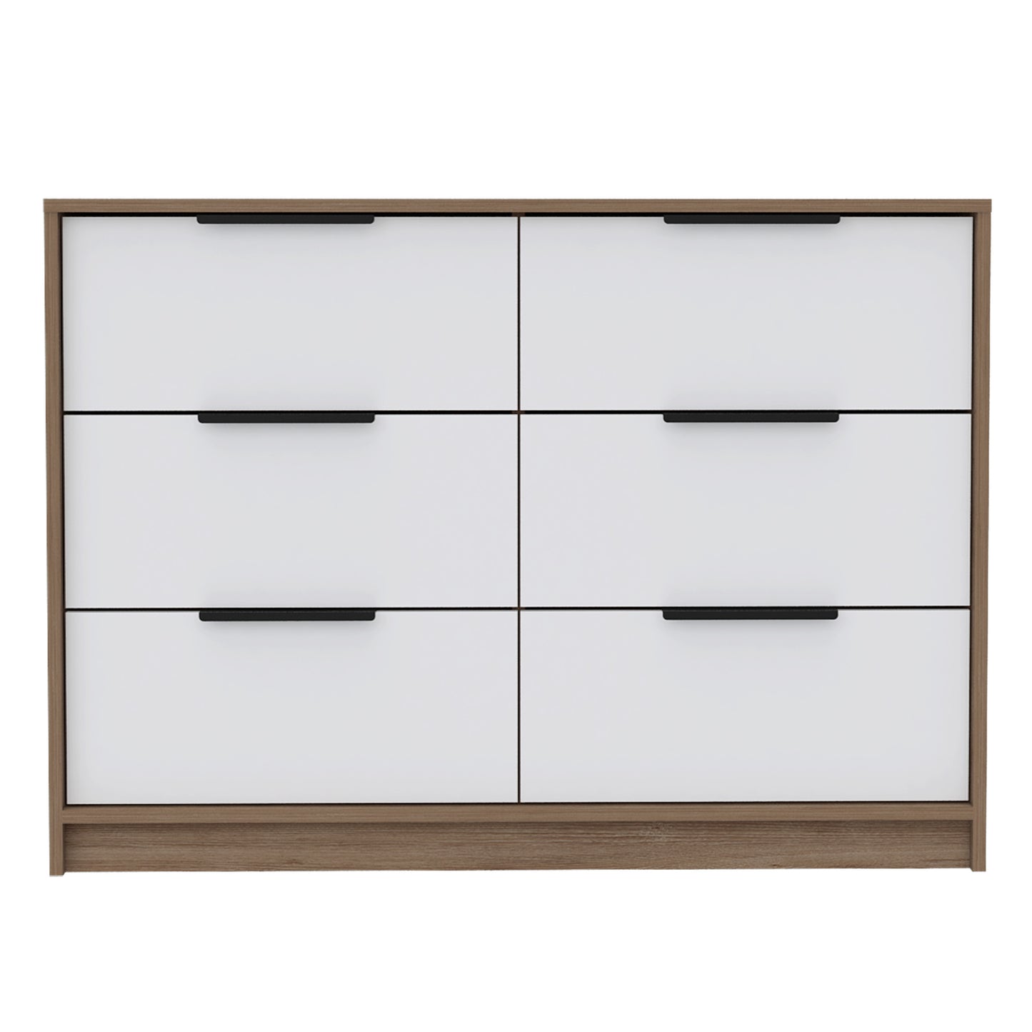 4 Drawer Double Dresser Maryland, Bedroom, Pine / White