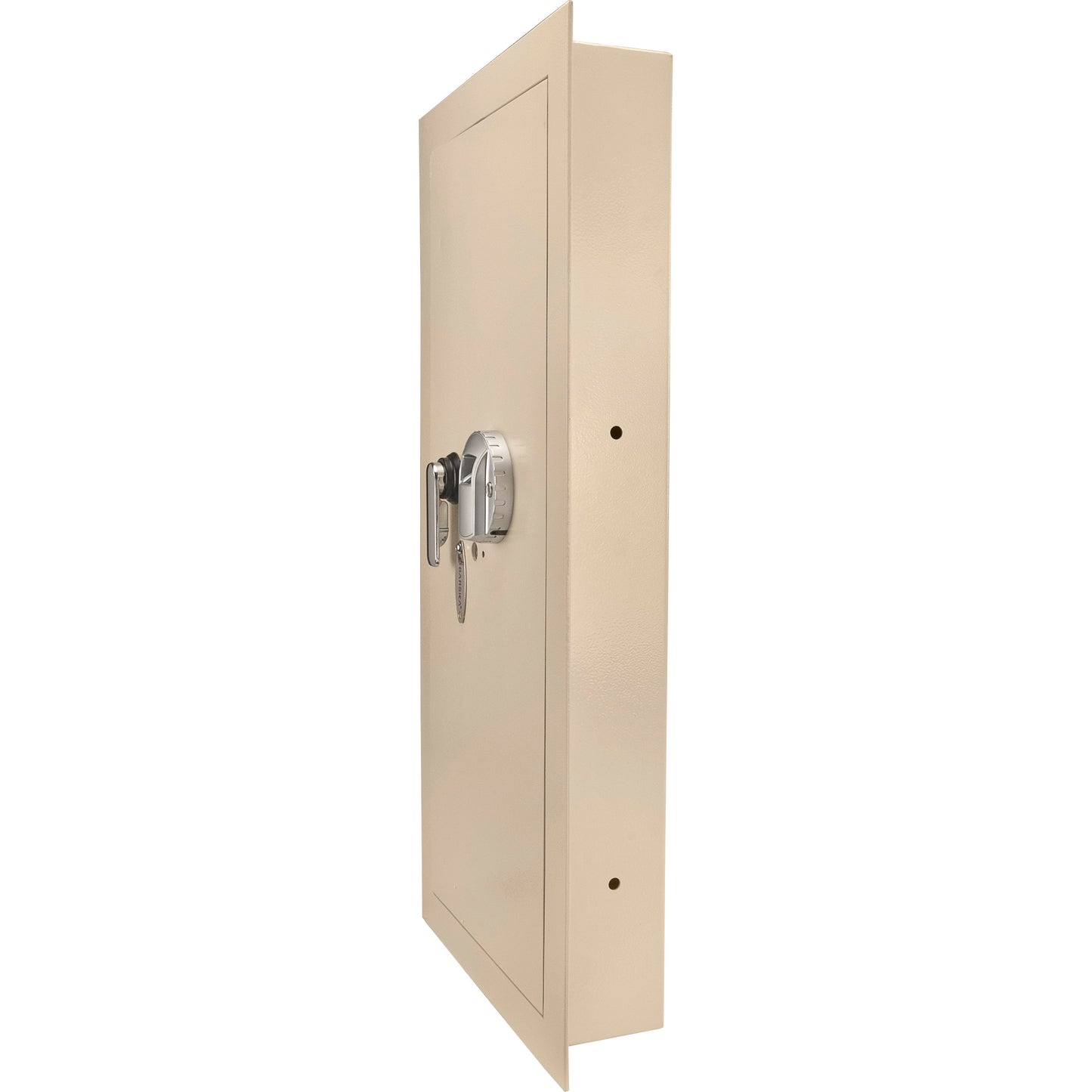 0.82 CUBIC FT BEIGE  BIOMETRIC WALL SAFE