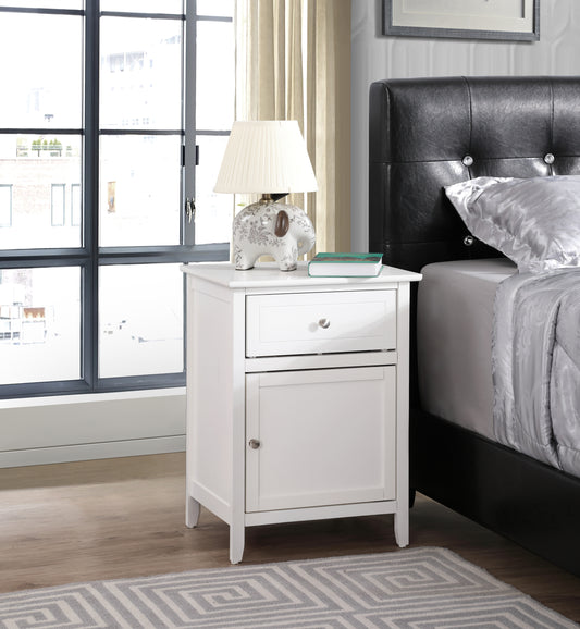 Elegant White Nightstand For Modern Spaces