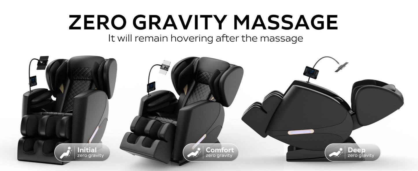 Massage Chair Recliner with Zero Gravity with Full Body Air Pressure