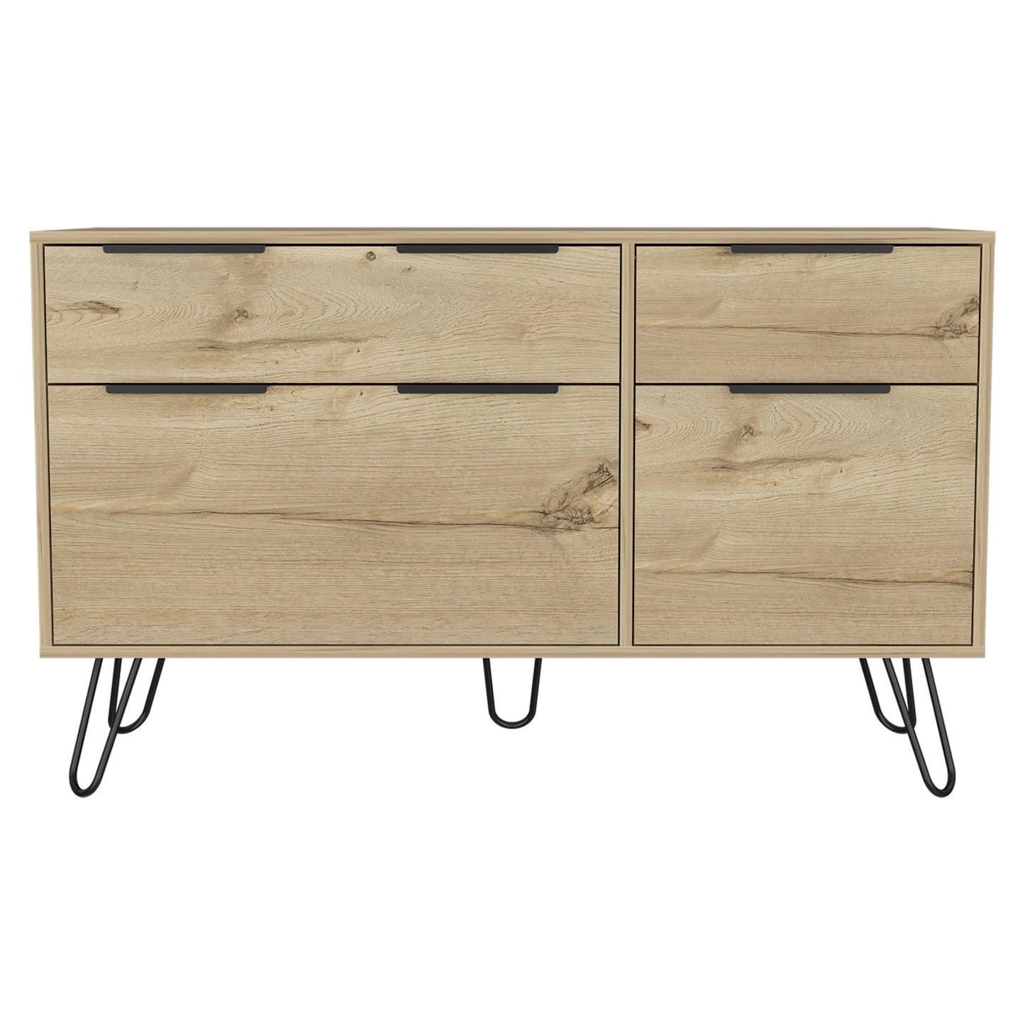 Stowe 4-Drawer Dresser Light Oak