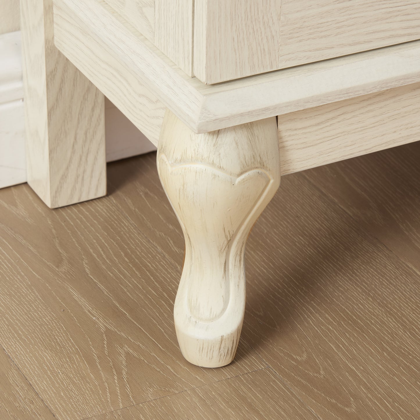 2 Doors Curio Cabinet with Tempered Glass Doors, Curio Cabinets with Mirrored Back Panel and Adjustable Shelves, Lighted Display Cabinet for Home, Office Light Bulb Included White