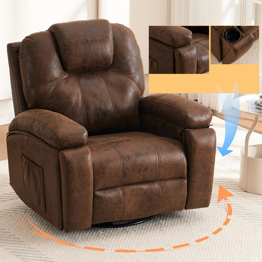 Oversized Single Sofa Armchair with Side Pockets Couches, for Living Room Meeting Room Bedroom