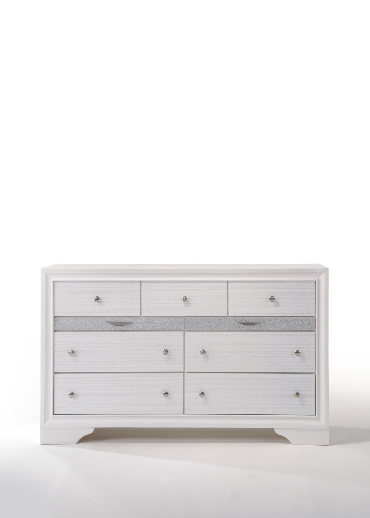 Naima White Finish Dresser