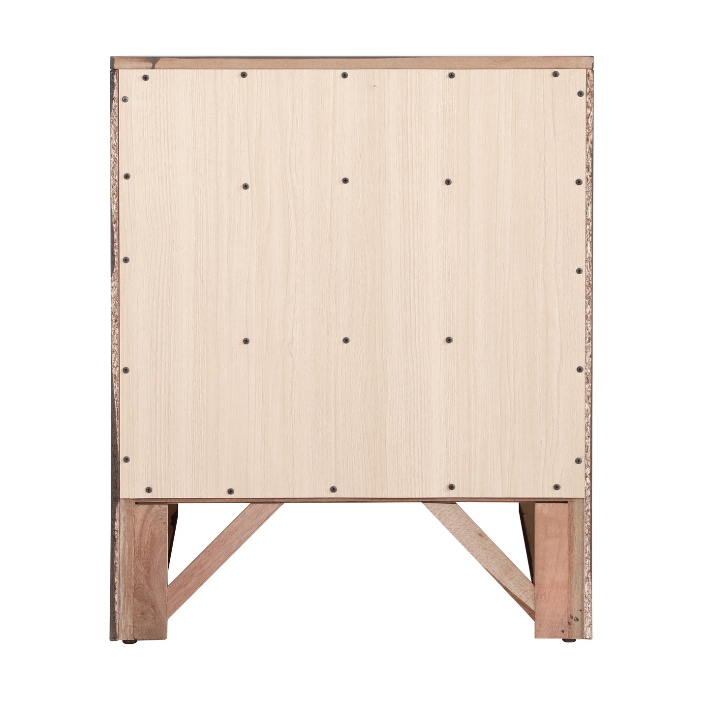 Sleek Cherry Nightstand With Storage