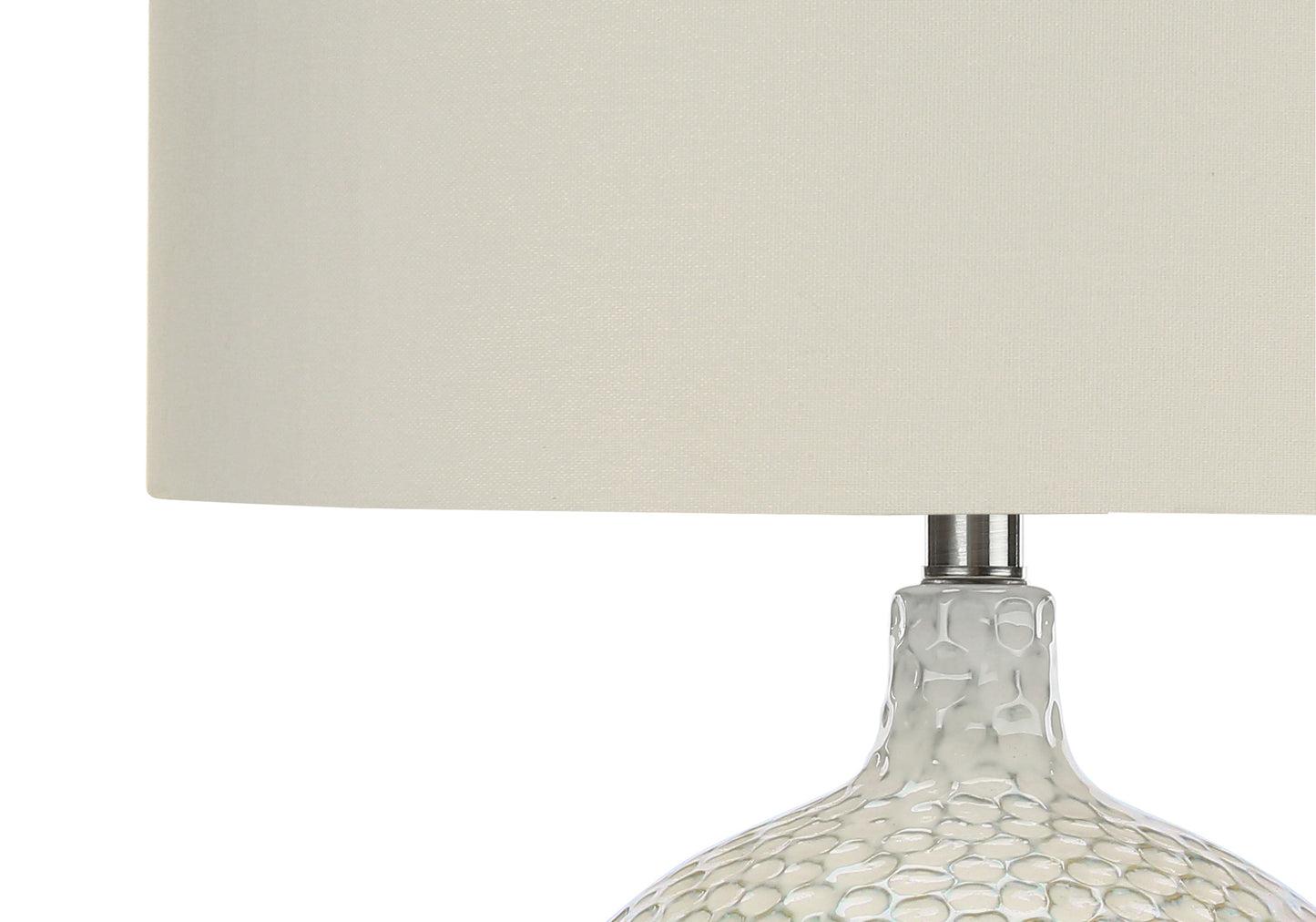 Lighting, 28"h, Table Lamp, Cream Ceramic, Ivory / Cream Shade, Contemporary