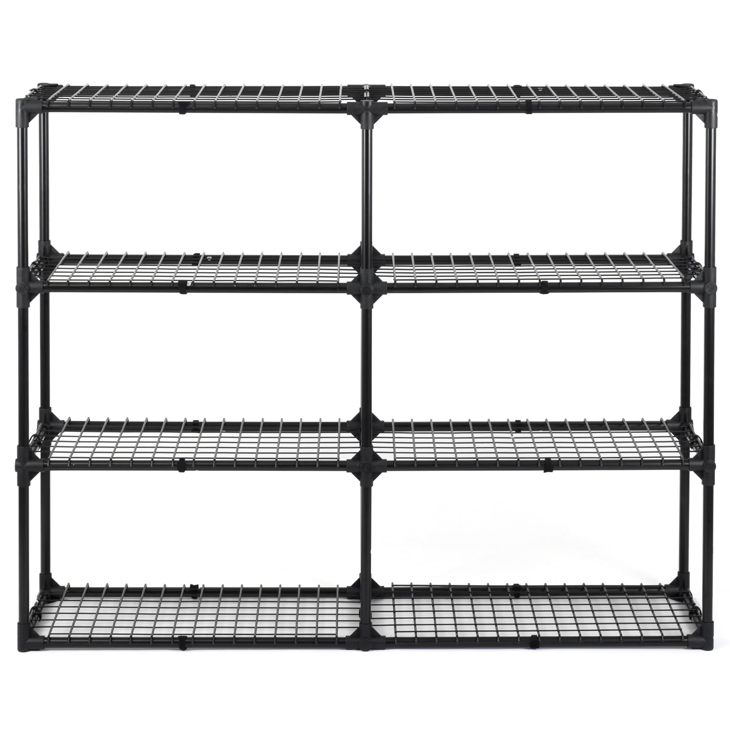 4-SHELF WIRE RACK WITH COVER(2PACK)