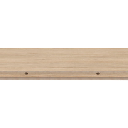 Iva Floating Shelf in Melamine, Light Pine