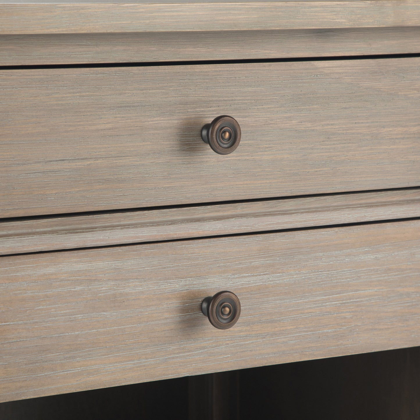 Carlton - Bedside Table - Distressed Grey