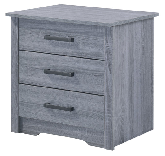 Contemporary Gray Nightstand
