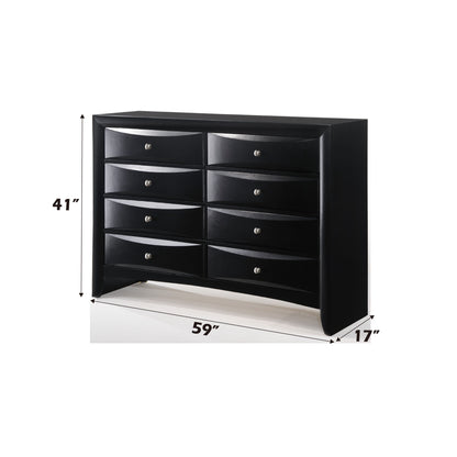 Ireland Black Finish Dresser