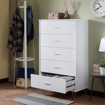 Deoss White Finish Chest