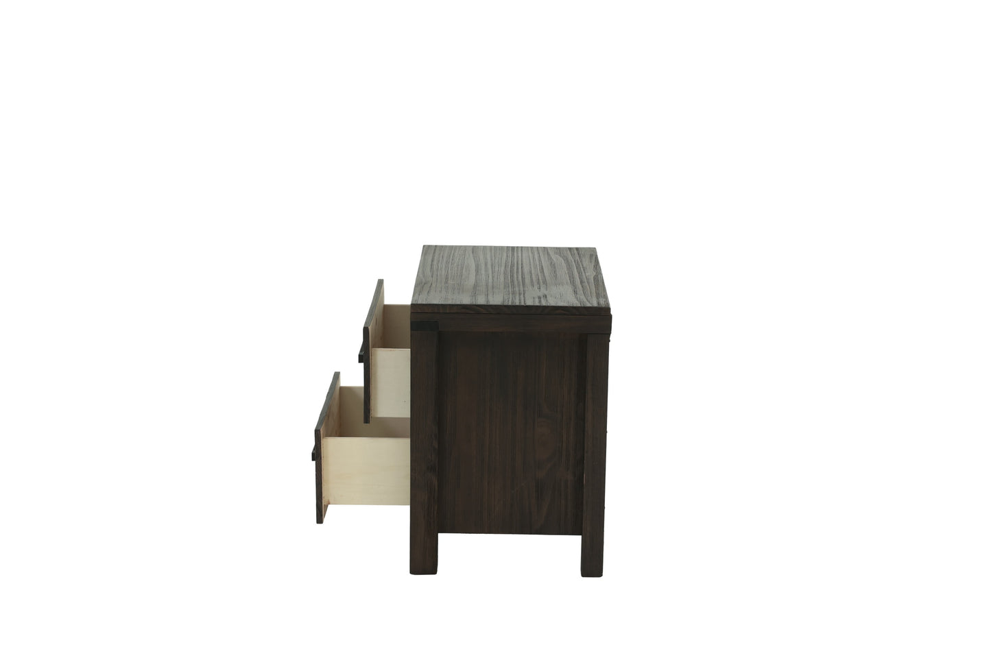 Bedroom Furniture Simple Nightstand Drawers Bed Side Table Solidwood