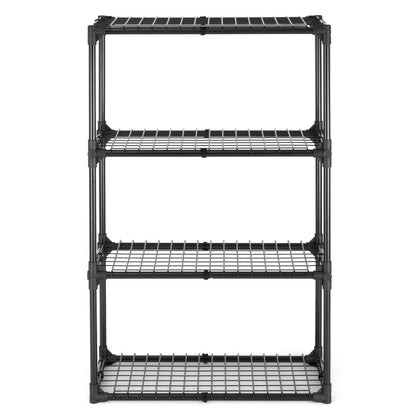 4-SHELF WIRE RACK(1PACK) WITH COVER