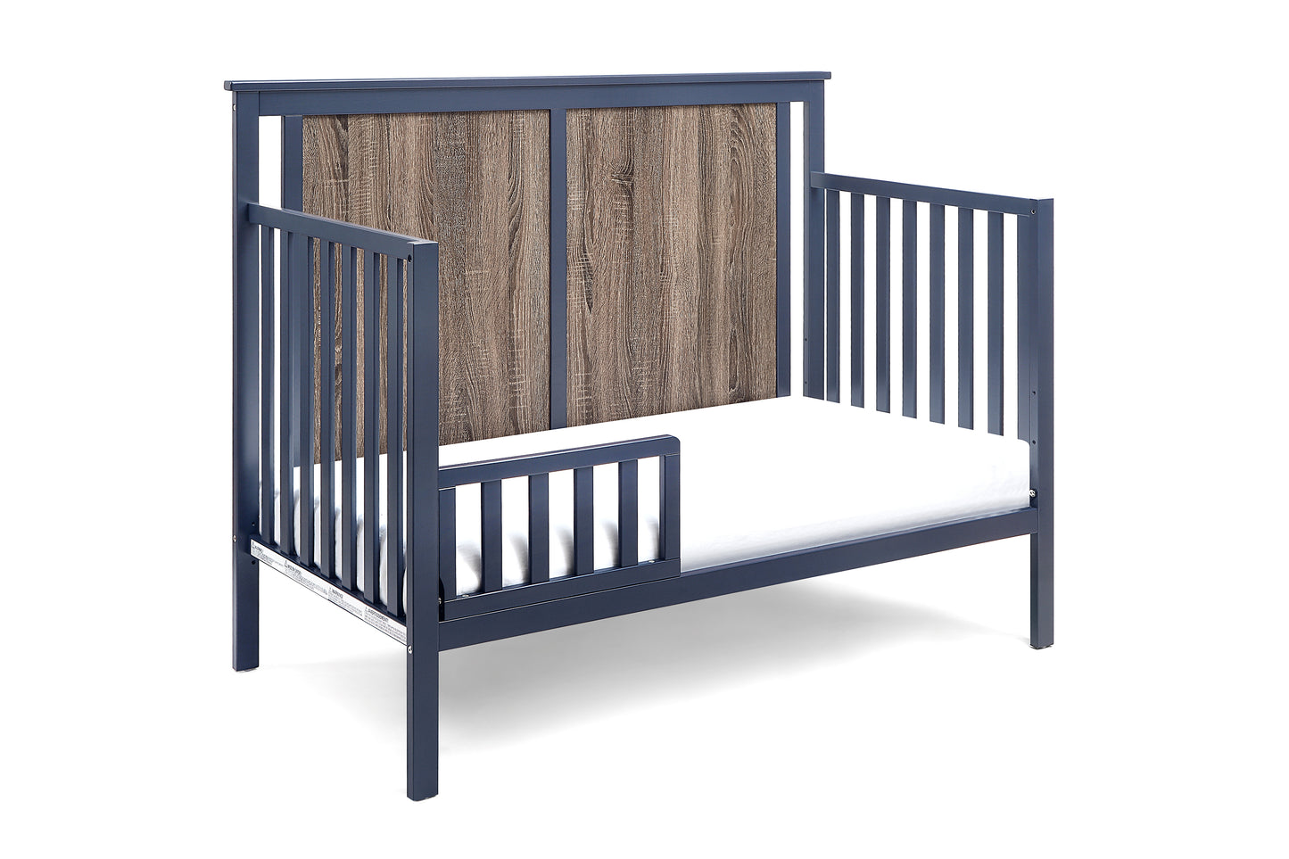 Connelly 4-in-1 Convertible Crib Midnight Blue/Vintage Walnut