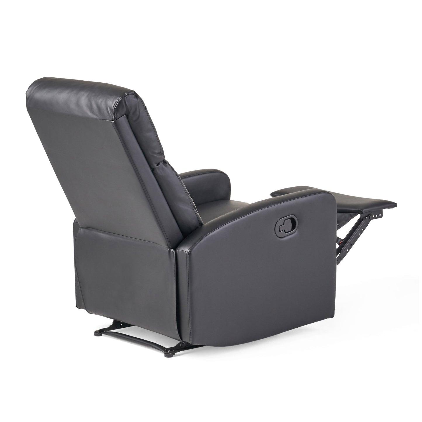 26" Wide Faux Leather Manual Standard Recliner