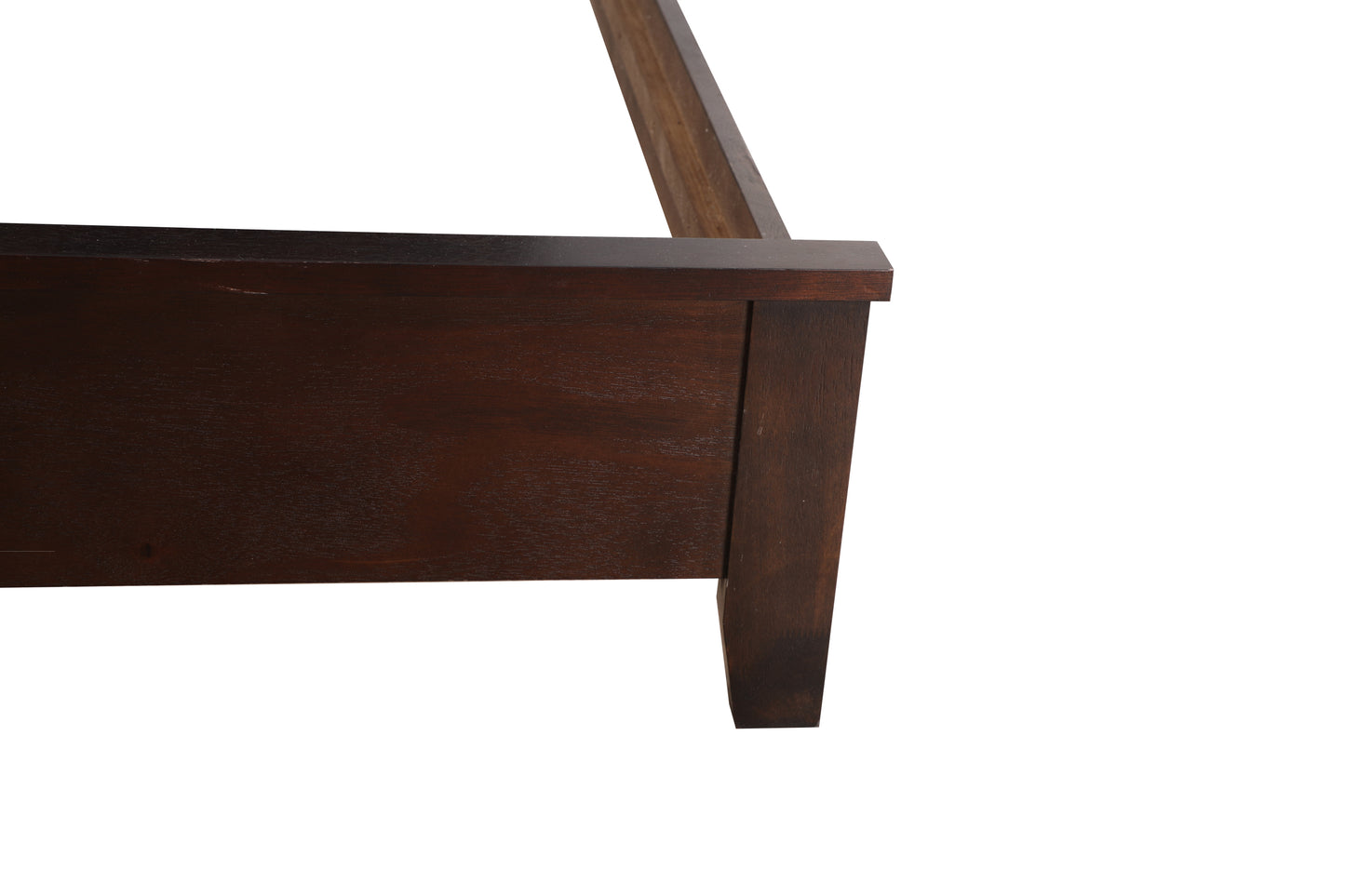 Elegant Transitional Espresso Twin Bed