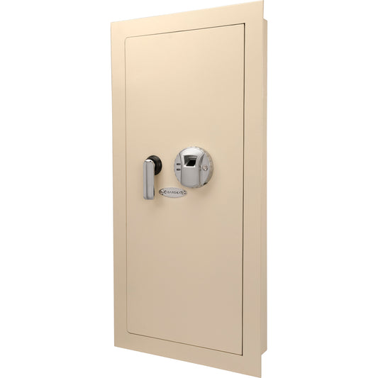 0.82 CUBIC FT BEIGE  BIOMETRIC WALL SAFE