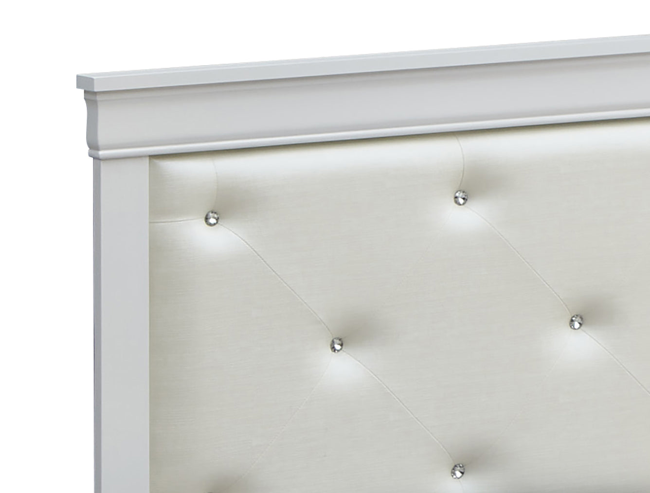 Elegant Silver Champagne Twin Bed