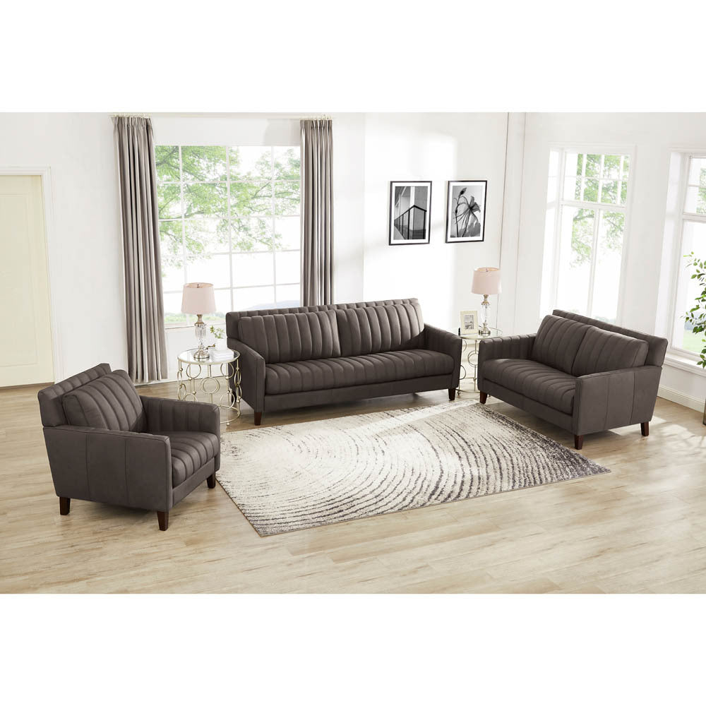 Ennis Leather Sofa