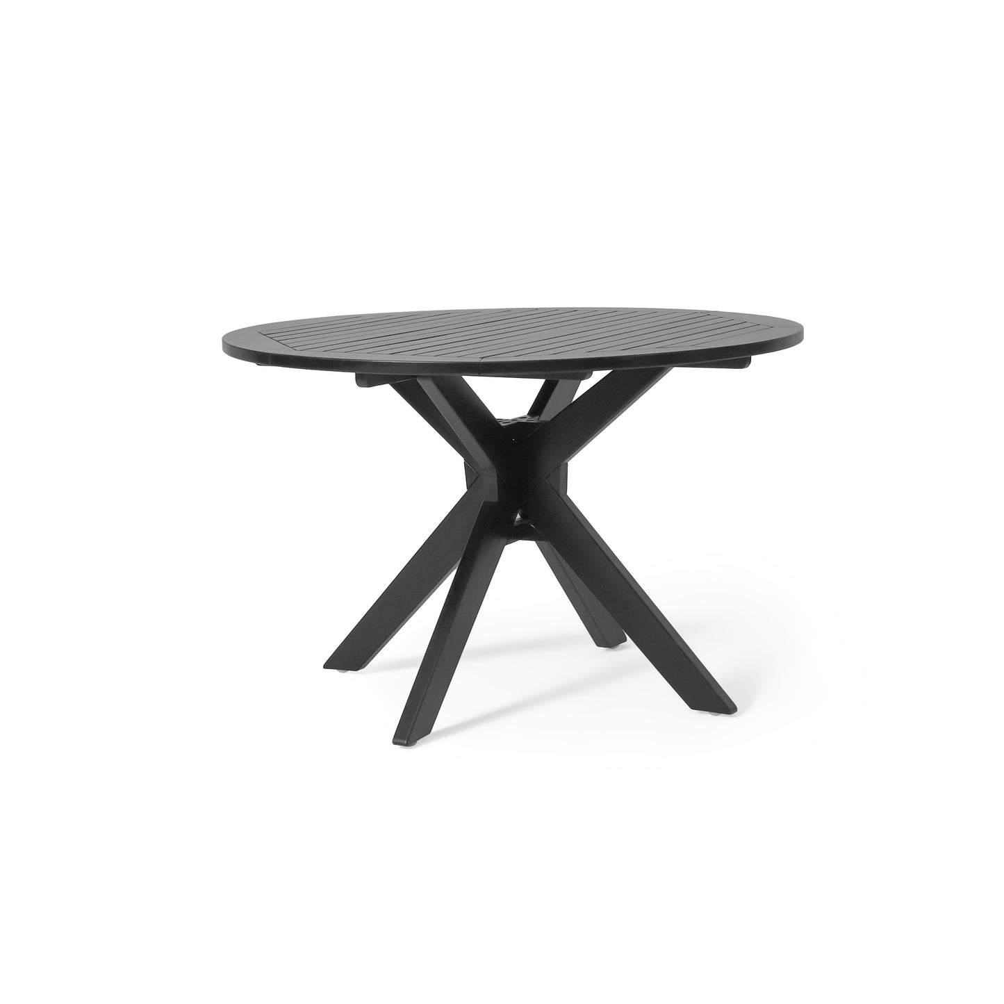 Sandee Dining Table, Round, Black