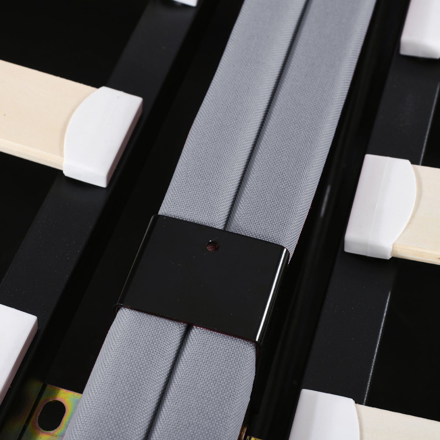 King Size Upholstered Platform Bed with a Hydraulic Storage System, Gray