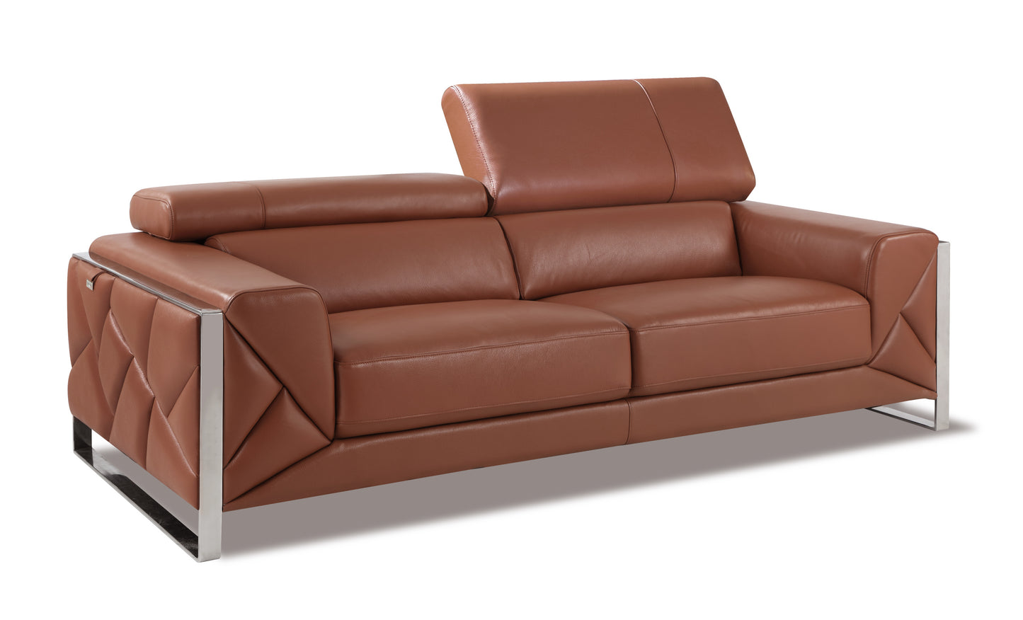 Global United Top Grain Italian Leather  Sofa