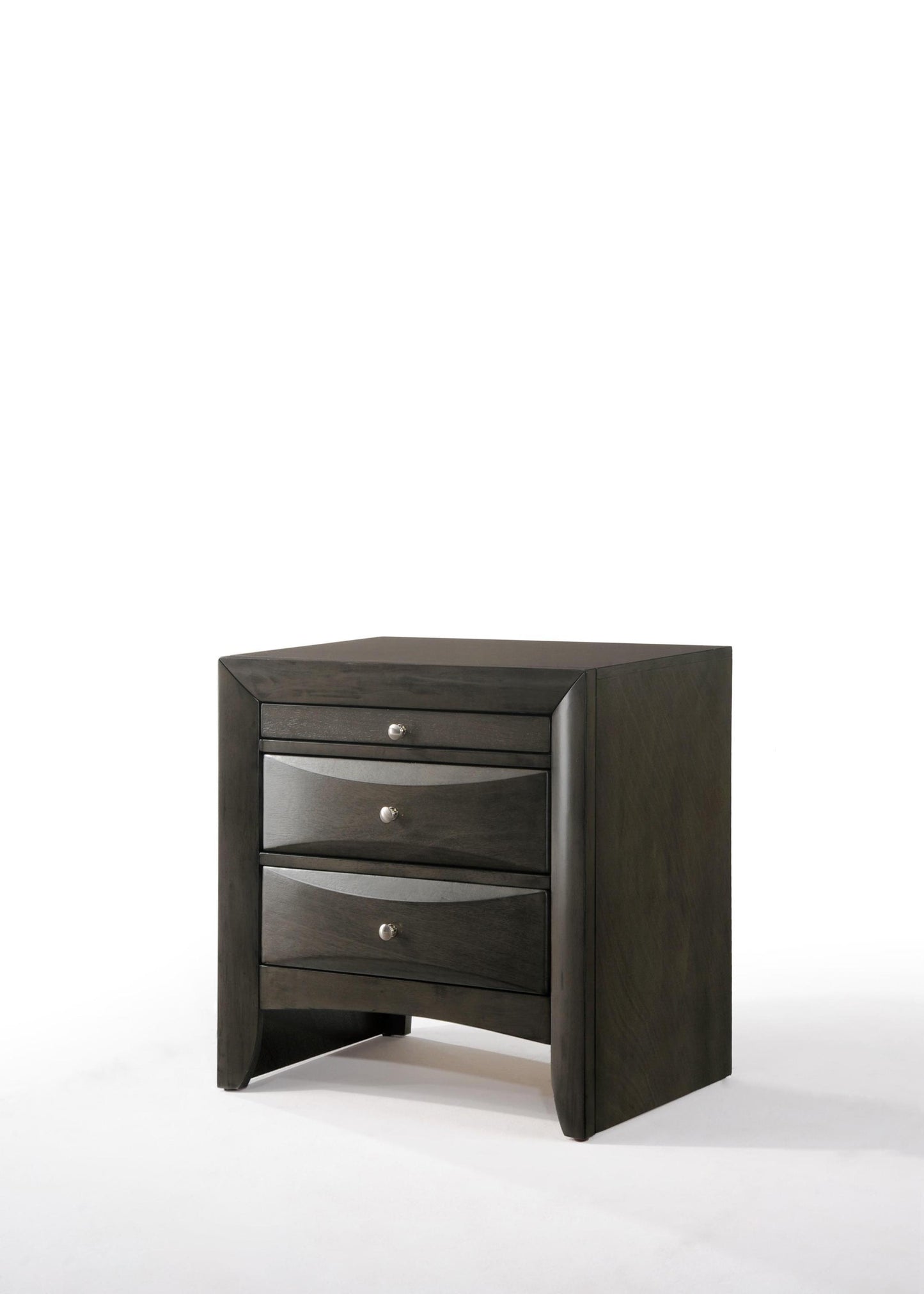 Ireland Gray Oak Finish Nightstand