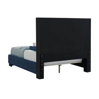 YARIS NAVY BLUE QUEEN BED