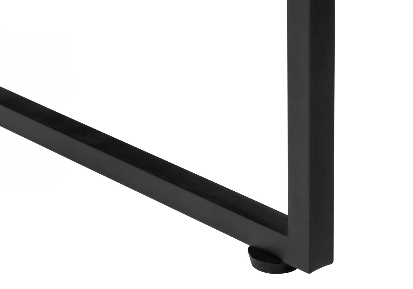 Bookshelf, Bookcase, Etagere, 3 Tier, 60"h, Office, Bedroom, Brown Laminate, Black Metal, Contemporary, Modern