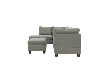 3-PC SECTIONAL in Gray