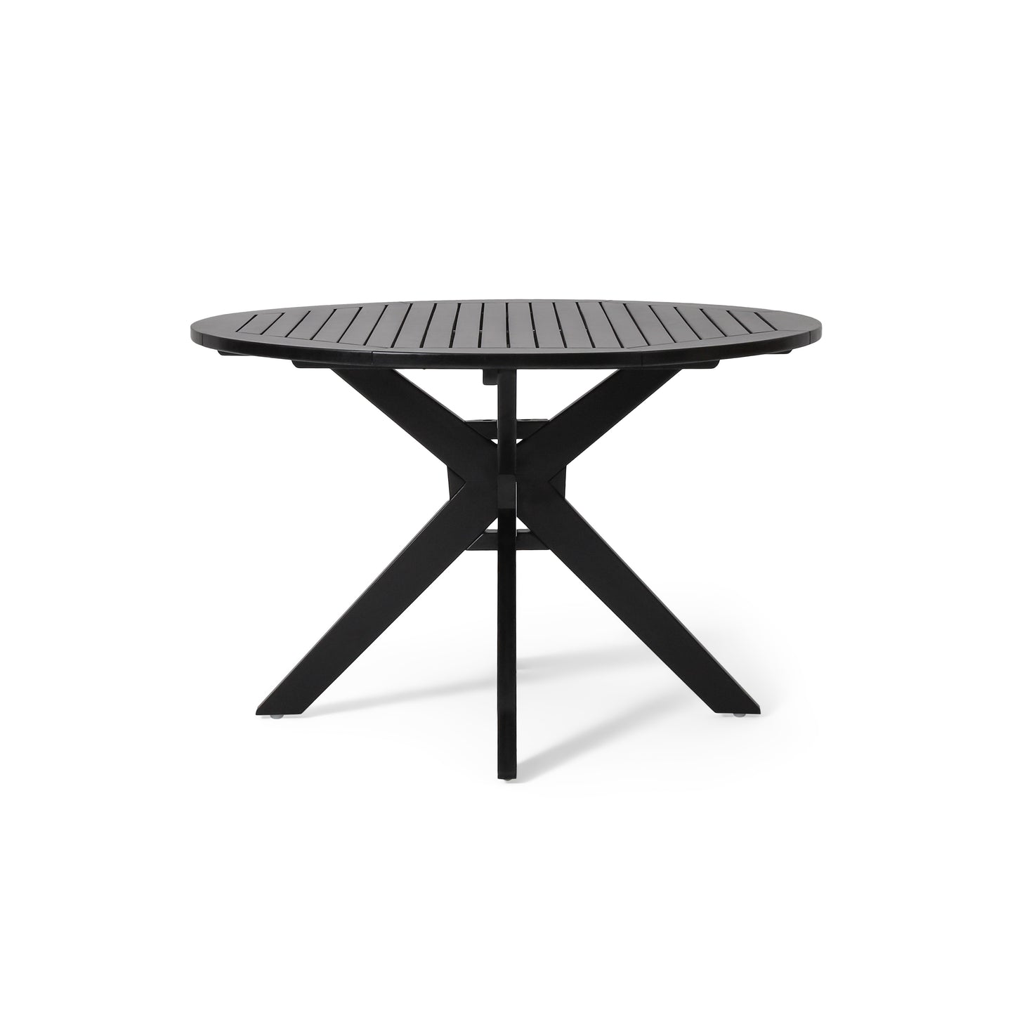 Sandee Dining Table, Round, Black