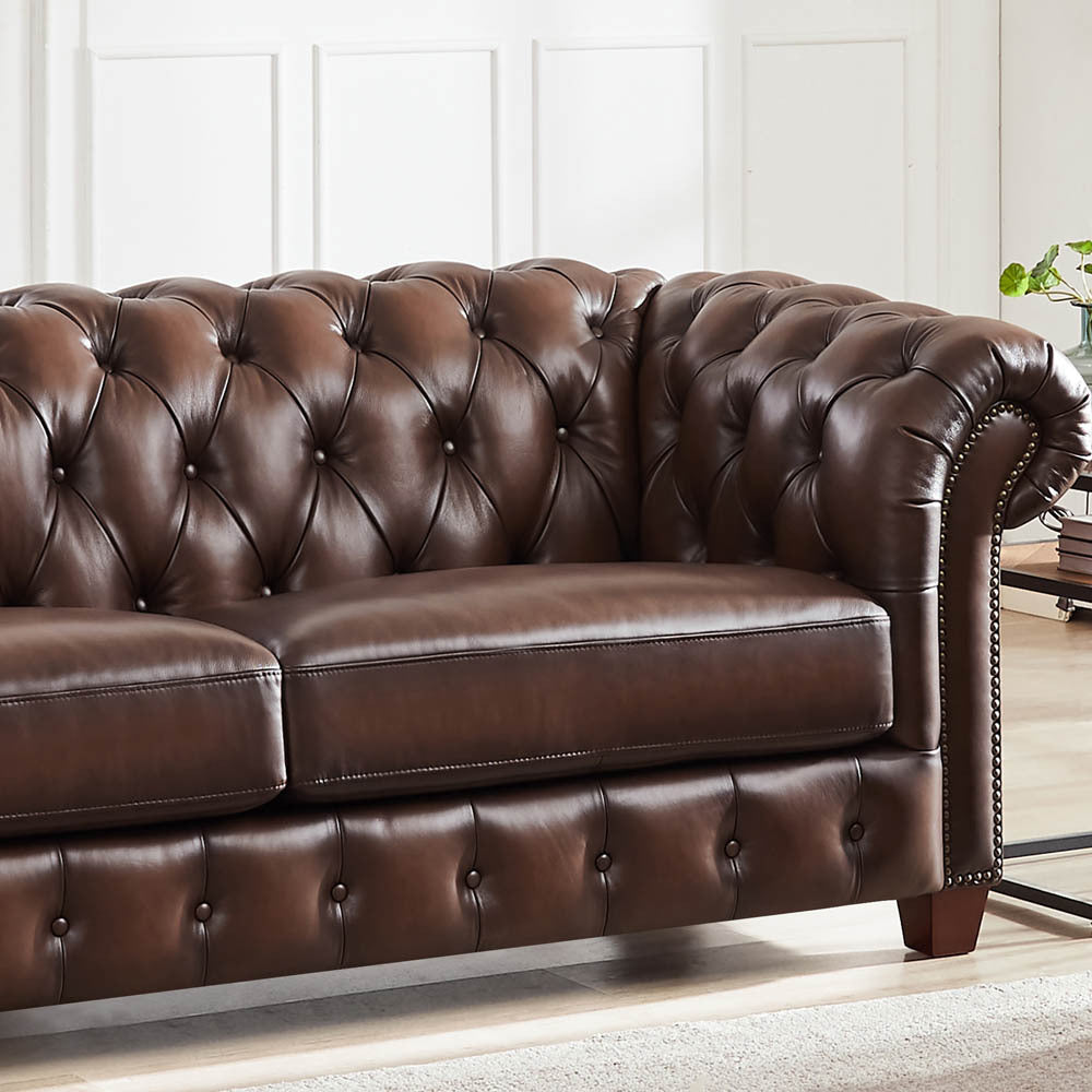 Versailles Leather Sofa