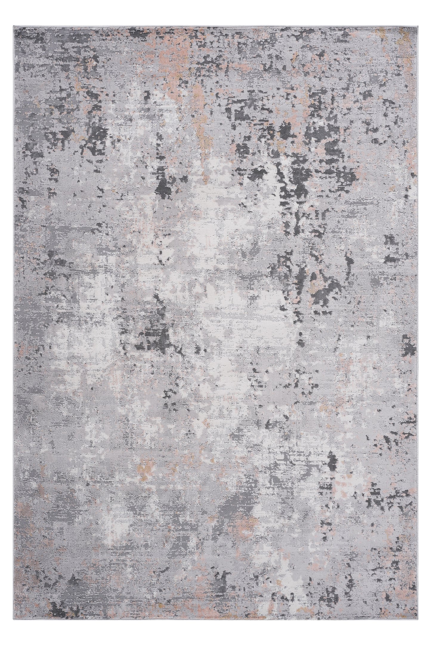 5X7 Grey/Multi/Abstract Non-Shedding Living Room Bedroom Dining Home Office Stylish and Stain Resistant Area Rug