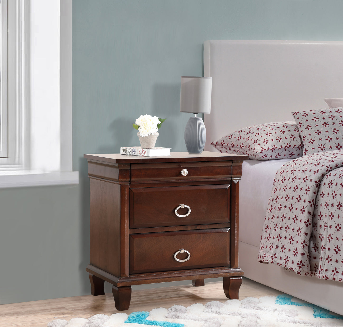 Glory Furniture Triton G9000-N Nightstand , Cappuccino