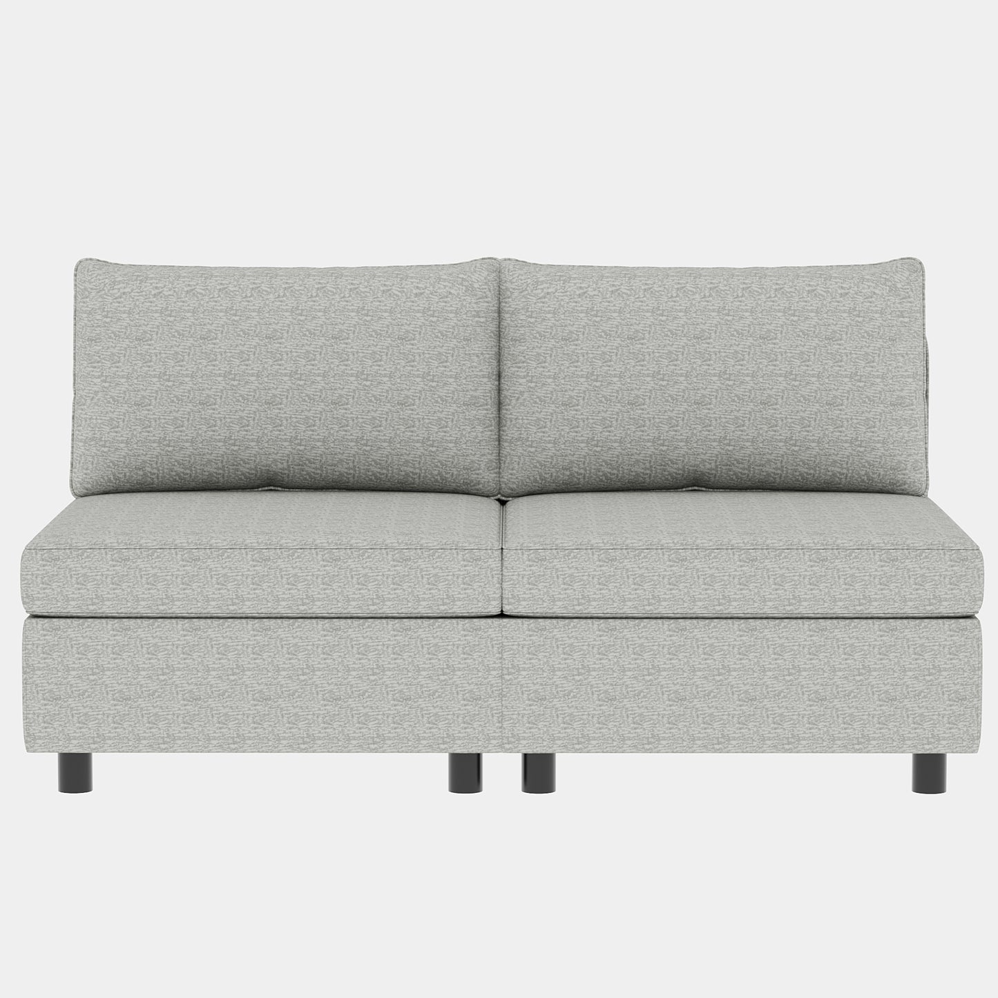 Modular Sectional Sofa, Convertible Sofa Seat With Storage, Sleeper Sectional Sofa Set, Fabric Flexible Modular Combinations for Living Room